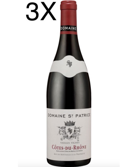Domaine St Patrice - Cotes du Rhone, vendita online vini francesi, shop on line miglior prezzo vino rosso francese Domaine St Patrice - Cotes du Rhone, vendita online vini francesi, shop on line miglior prezzo vino rosso francese