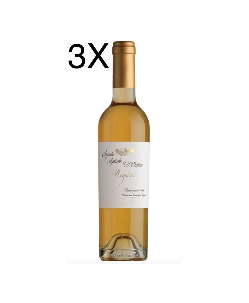 (3 BOTTLES) Zenato - Santa Cristina - Rigoletto 2015 - Bianco Passito Veneto - IGT - 37,5cl