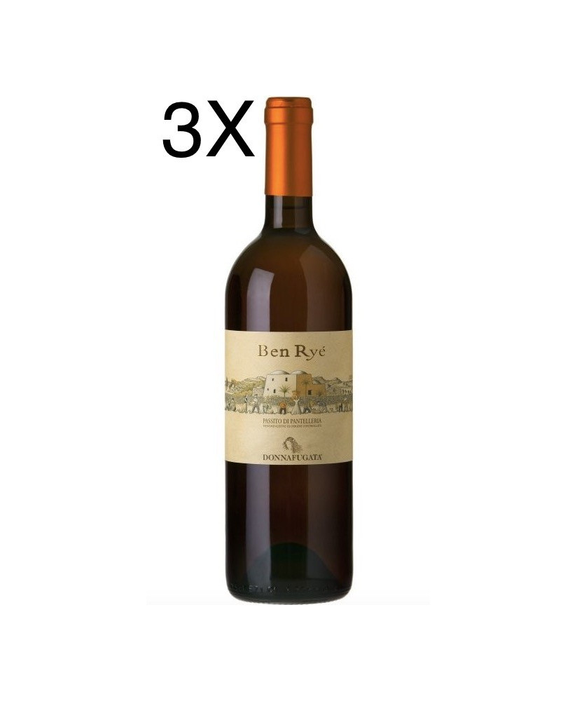 (3 BOTTLES) Donnafugata - Ben Ryé 2021 - Passito di Pantelleria DOC - 75cl