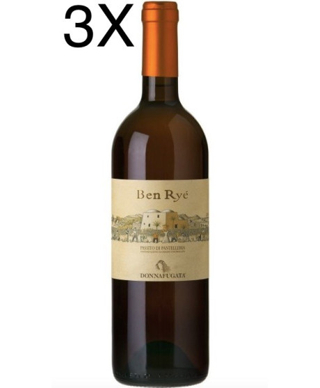 (3 BOTTLES) Donnafugata - Ben Ryé 2021 - Passito di Pantelleria DOC - 75cl