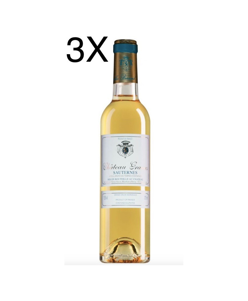 Vendita online Sauternes Francese Château Gravas Apellations Sauternes Controlée Gran Vin De Bordeaux. Enoteca online Acquistare