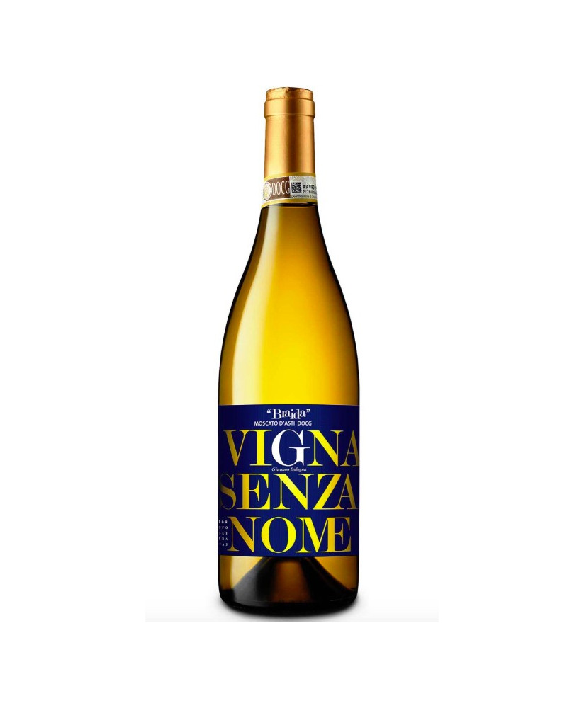 Vendita online vini Braida, Vigna Senza Nome, Moscato D' Asti DOCG di Giacomo Bologna. Shop on line vino bianco dolce frizzante