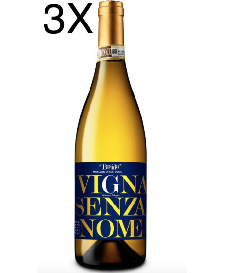 (3 BOTTIGLIE) Braida - Vigna Senza Nome 2023 - Moscato d'Asti - 75cl