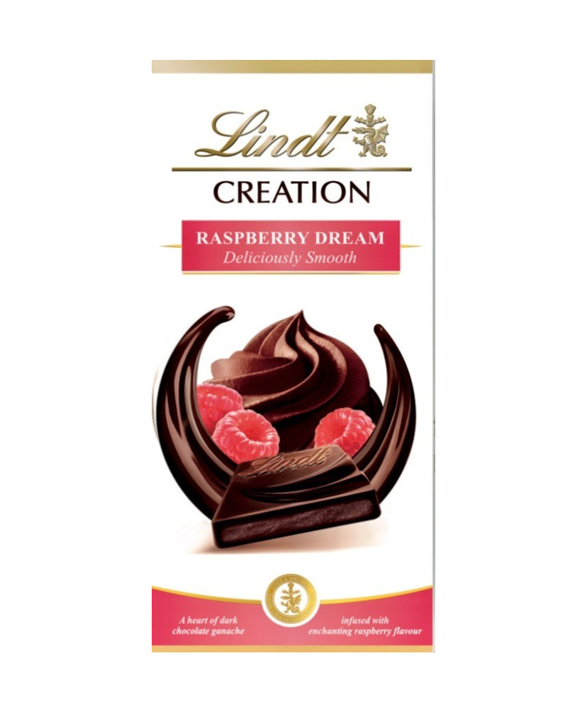 Tavolette di cioccolato Lindt creation con lampone vendita online | corso101.com