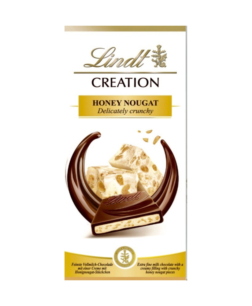 Tavolette di cioccolato Lindt creation con granella di torrone vendita online | corso101.com