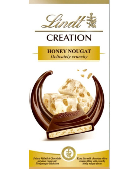 Lindt - Creation - Honey Nougat - 150g - NEW