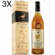 (3 BOTTLES) Francois Peyrot - Cognac alle Pere Williams - Gift Box - 70cl