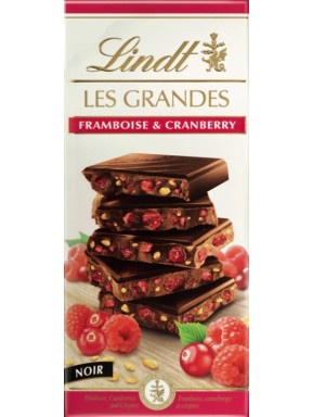 Lindt - Les Grandes - Framboise and Cranberry - 150g
