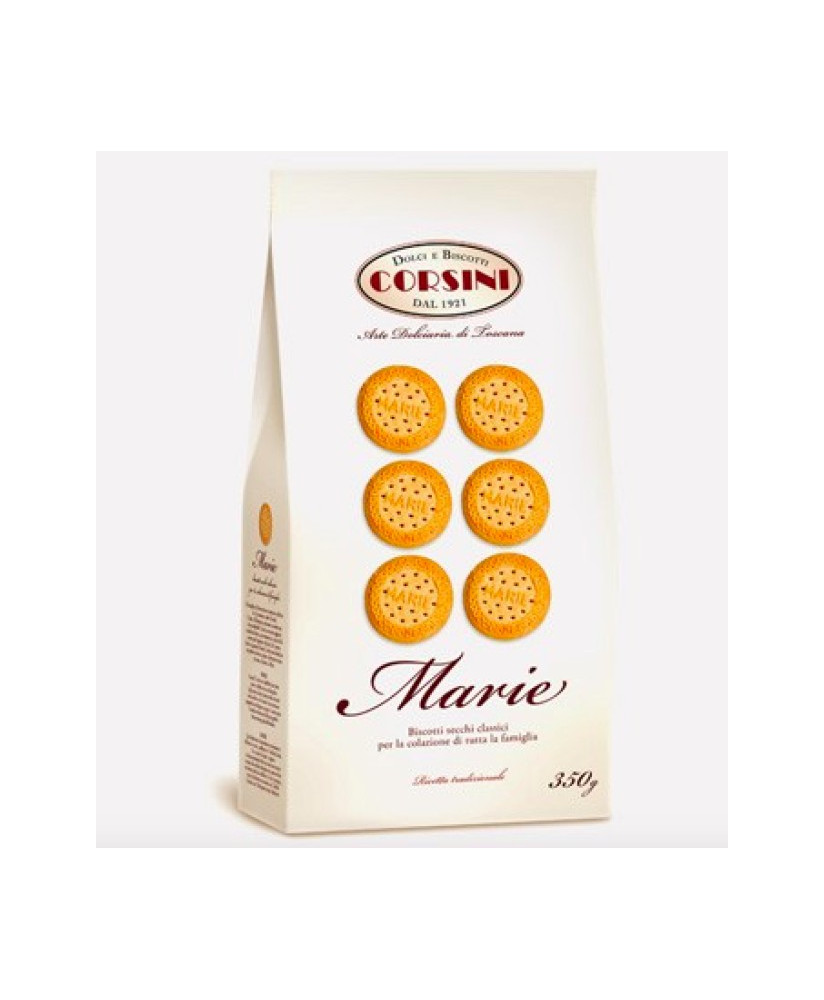 Vendita Biscotti Corsini Le Marie, Biscotti Classici, Biscotti le Marie Corsini prima colazione, Biscotti con malto e miele.