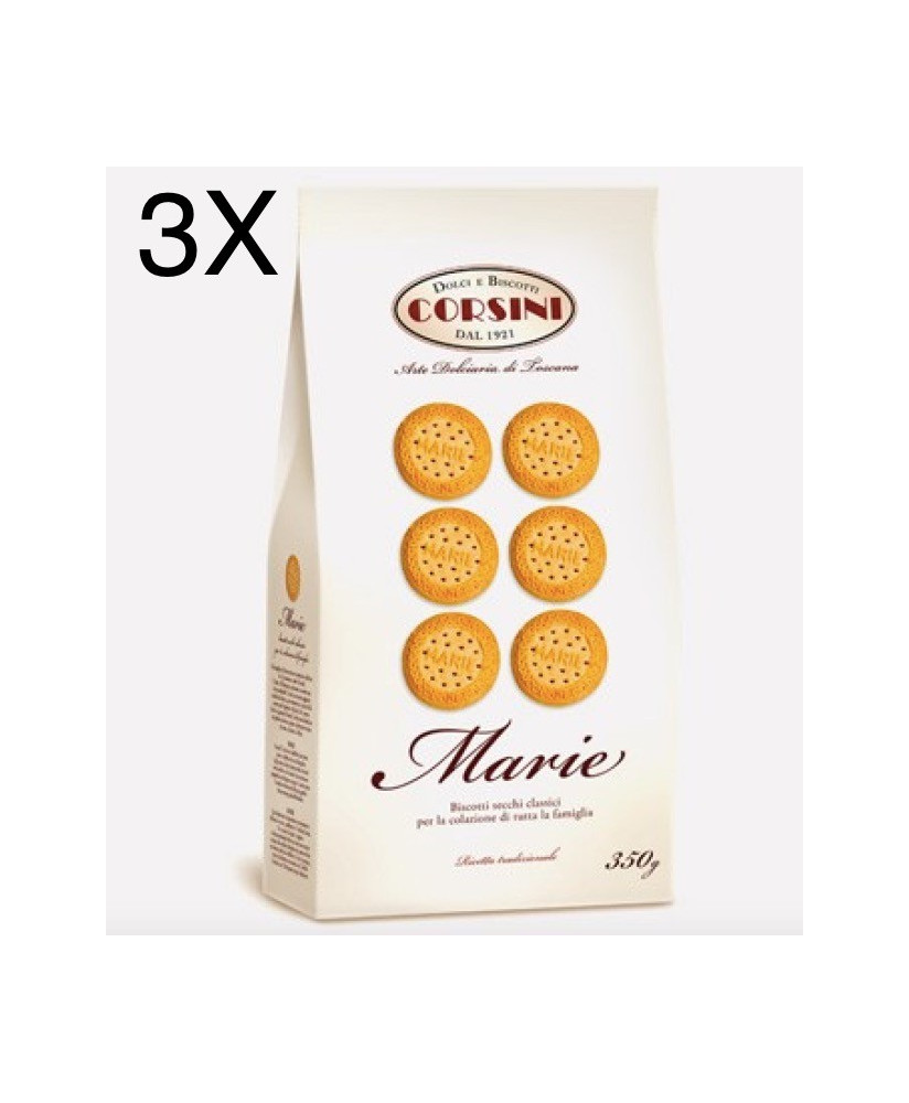 Vendita Biscotti Corsini Le Marie, Biscotti Classici, Biscotti le Marie Corsini prima colazione, Biscotti con malto e miele.