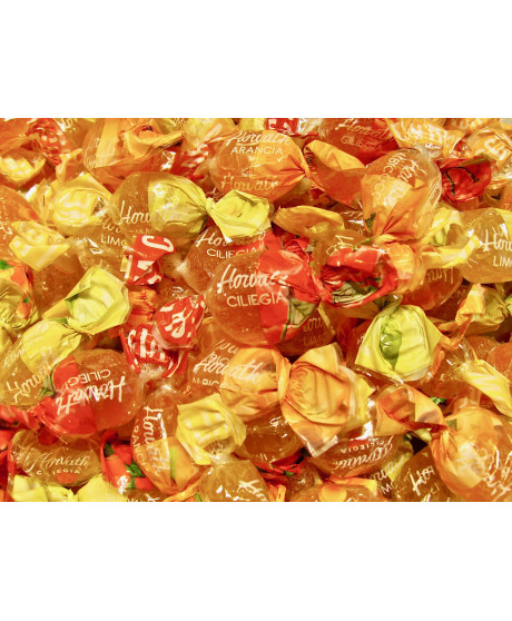 500g -  Horvath - Lindt -  Gelatine di Frutta - Limone, Ciliegia, Albicocca e Arancia