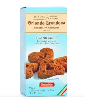 Vendita online Cuori Mori del Biscottificio Orlando Grondona, specialità di genova. Shop on line biscotti e pasticceria