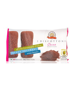 Duca d'Alba - Cocoa Biscuits - Sugar-free - 290g