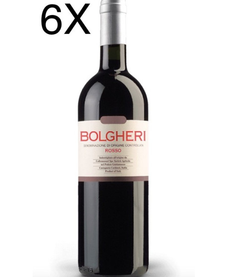 (6 BOTTIGLIE) Castello Collemassari - Bolgheri Rosso 2022 - Podere Grattamacco - Bolgheri DOC - 75cl