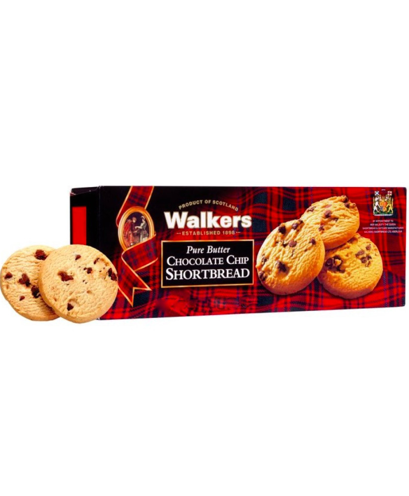 Walkers - Chocolate Chip Shortbread - 125g