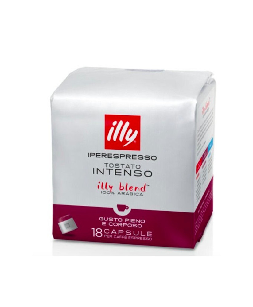 ILLY ESPRESSO CAPSULE RED, BLUE, BLACK AND GREEN. 21 Capsules Illy medium roast, method, overexpressed, 100% Arabica. Vulpitta