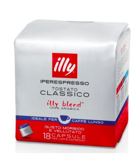 Vendita online capsule Illy Caffe' Blu per macchina iperespresso. Confezione da 21 caffè espresso. Shop on-line capsule Illy mig