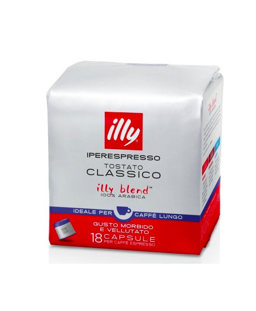 Vendita online capsule Illy Caffe' Blu per macchina iperespresso. Confezione da 21 caffè espresso. Shop on-line capsule Illy mig