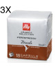 (3 PACKS) Illy Monoarabica Brazil - 54 Capsule