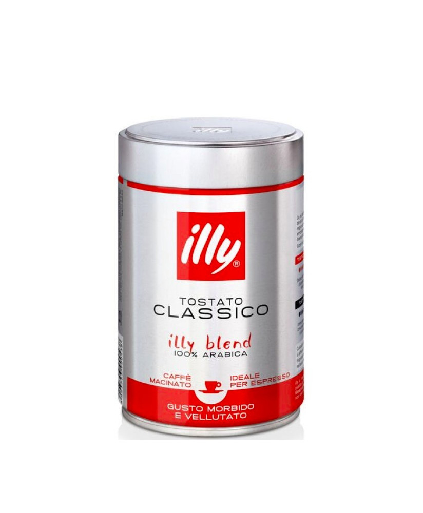 ILLY - Caffè Macinato Espresso Tostato Classico - 250g