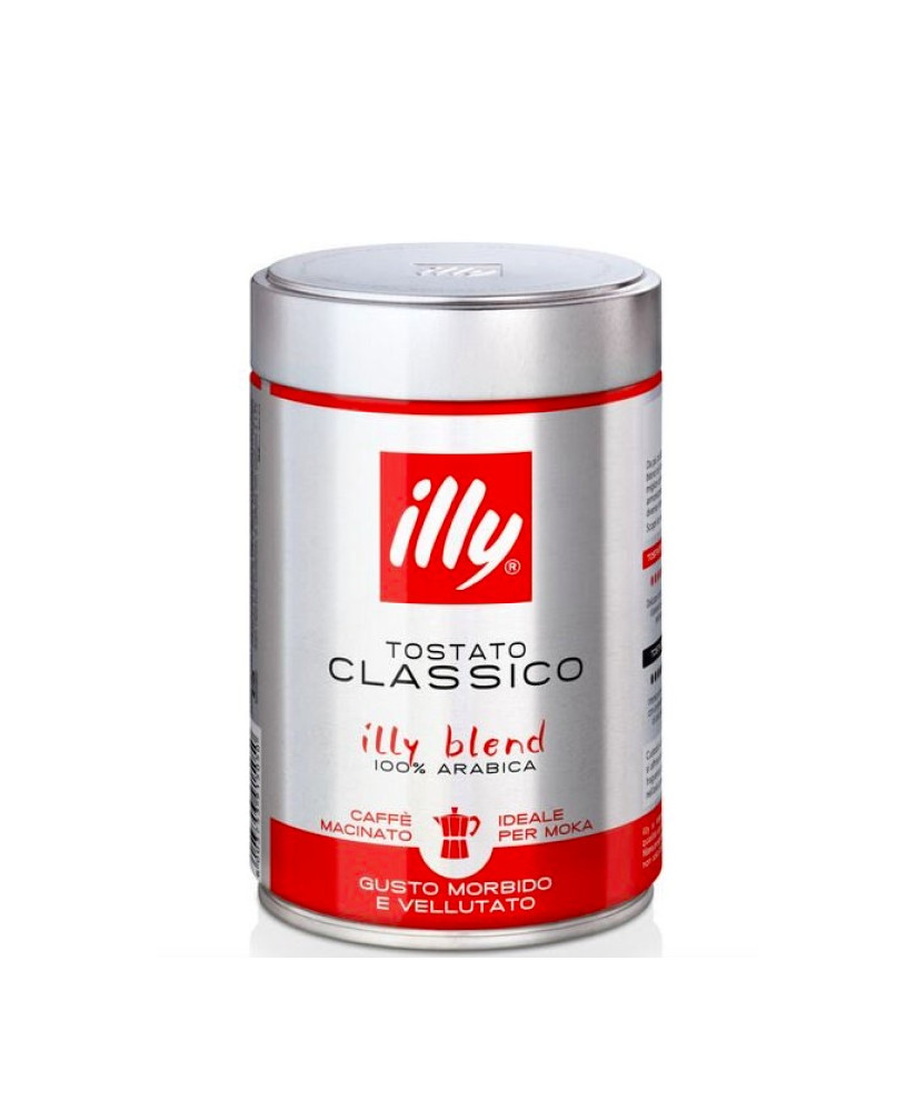 ILLY - Caffè Macinato Moka Tostato Classico - 250g