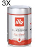 (3 CONFEZIONI X 250g) ILLY - Caffè Macinato Moka Tostato Classico