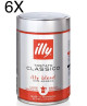 (6 CONFEZIONI X 250g) ILLY - Caffè Macinato Moka Tostato Classico