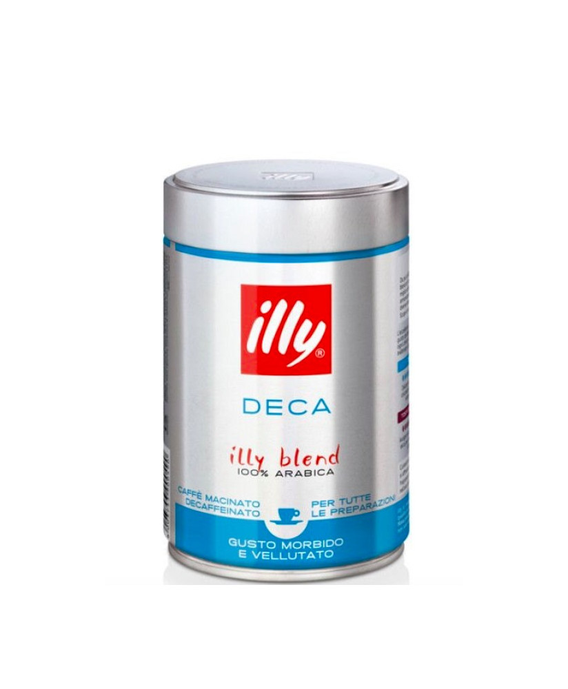 vendita online caffè illy macinato deca e capsule espresso classico barattolo pressurizzato on line shop on-line caffè illy deca