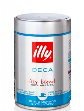ILLY - COFFEE DECAFFEINATED - Medium Roast - 250g