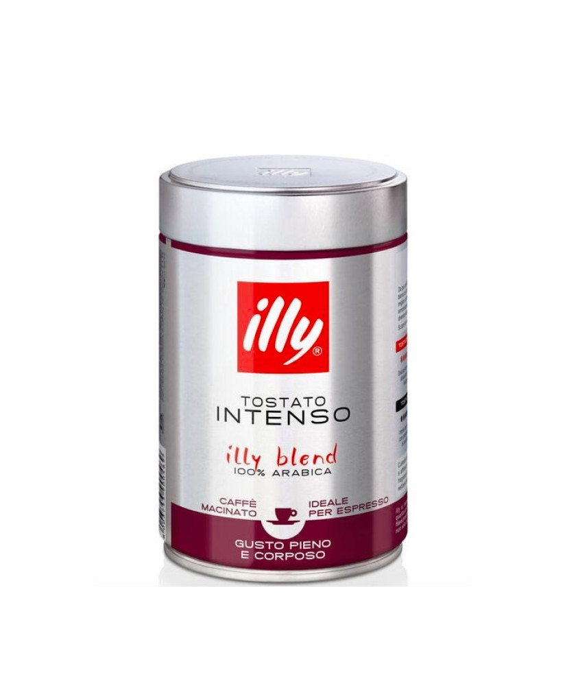 ILLY - Caffè Macinato Espresso Tostato Intenso - 250g