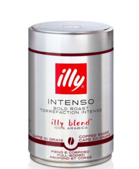 Illy caffè in grani tostato intenso - Vendita online caffe' illy tostatura scura - Prezzo scontato caffe Illy - Shop Illy