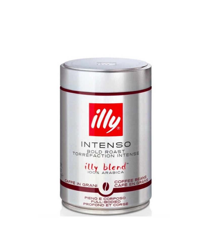 Illy caffè in grani tostato intenso - Vendita online caffe' illy tostatura scura - Prezzo scontato caffe Illy - Shop Illy