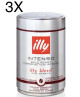 (3 CONFEZIONI X 250g) ILLY - CAFFE&#039; ESPRESSO - GRANI TOSTATO INTENSO