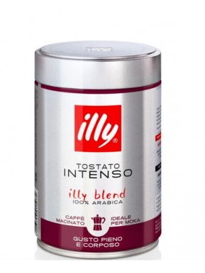 ILLY - Caffè Macinato Moka Tostato Intenso - 250g
