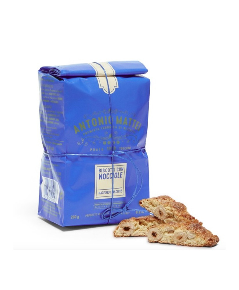 Cantuccini Mattei tuscany cookies with hazelnuts shop online | corso101.com