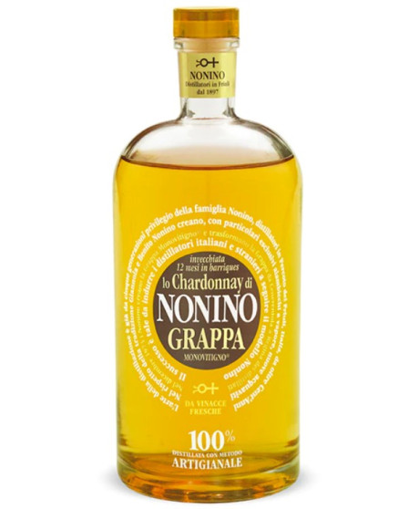 Grappa Nonino Chardonnay barriques  Limited Edition online shop handmade grappa | corso101.com
