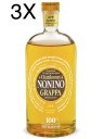 (3 BOTTIGLIE) Nonino - Grappa Chardonnay Barriques - 12 Mesi -  Limited Edition - 70cl