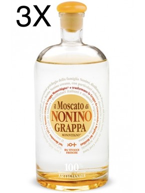(3 BOTTLES) Nonino - Grappa Il Moscato Limited Edition - 70cl