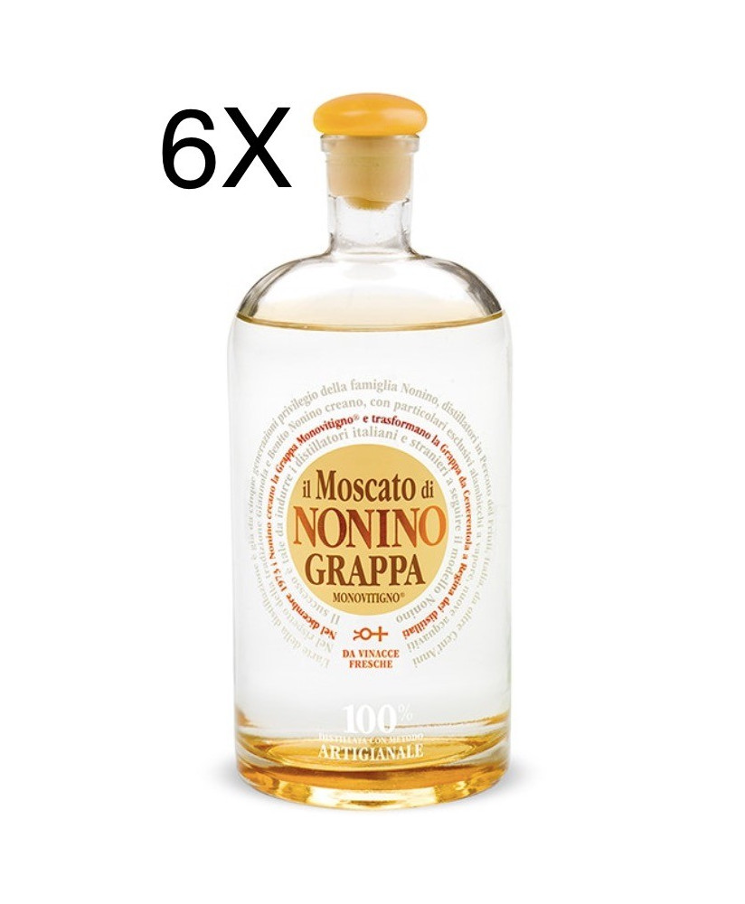 (6 BOTTLES) Nonino - Grappa Il Moscato Limited Edition - 70cl