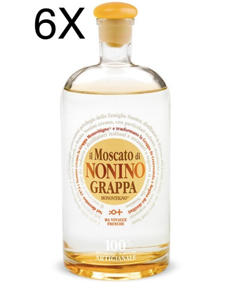 (6 BOTTLES) Nonino - Grappa Il Moscato Limited Edition - 70cl