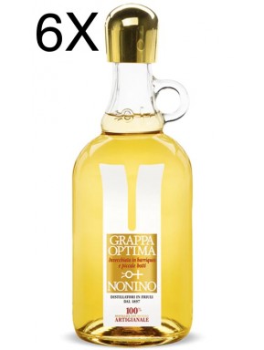 (6 BOTTLES) Nonino - Grappa Optima Barriques - 70cl