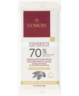 Domori Trinitario 70%, Rotondo - Vendita online tavolette di cioccolato fondente Domori - Shop online e prezzo