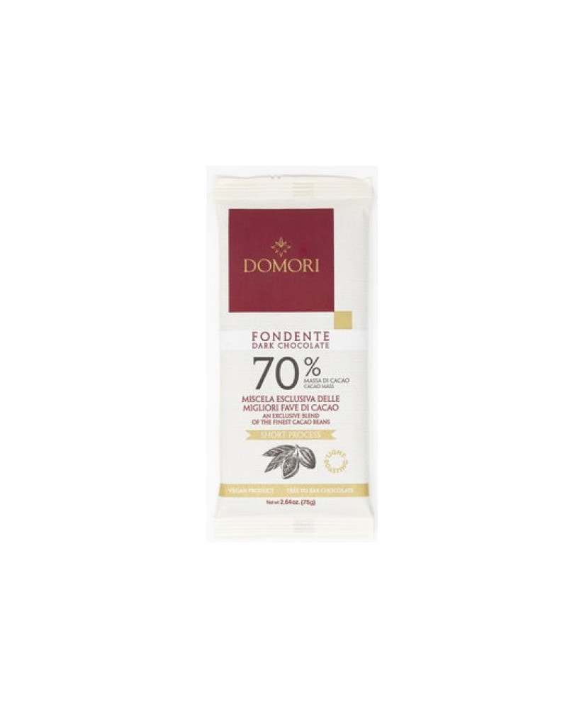 Domori Trinitario 70%, Rotondo - Vendita online tavolette di cioccolato fondente Domori - Shop online e prezzo