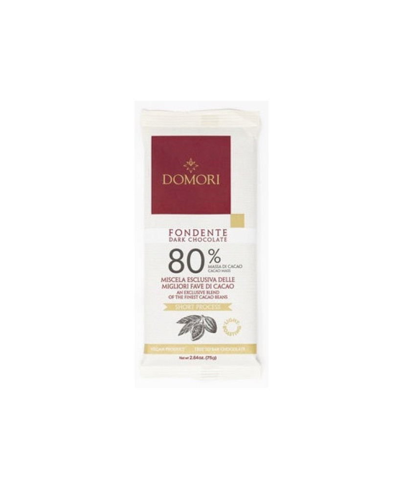 Domori Trinitario 80%, Deciso - Vendita online tavolette di cioccolato fondente Domori - Shop online e prezzo