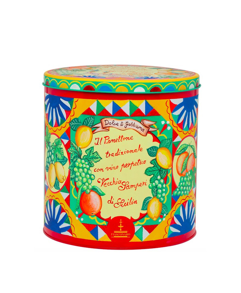 Fiasconaro - Dolce & Gabbana - Panettone Candied Citrus and Saffron - Limited Edition - 1000g