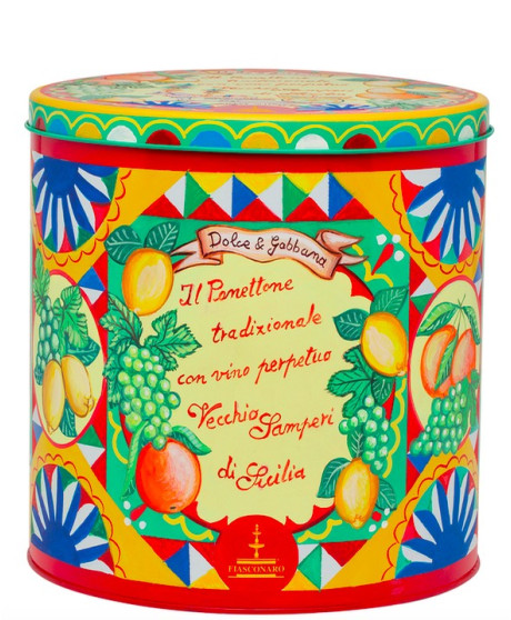 Fiasconaro - Dolce & Gabbana - Panettone Wine Perpetuo Vecchio Samperi  - Limited Edition - 1000g