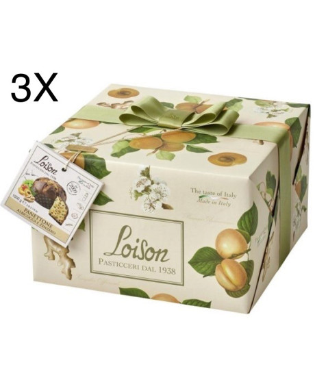 Loison - Panettone Albicocca e Zenzero 1000g Loison - Panettone Albicocca e Zenzero 1000g