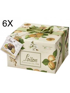 (3 PANETTONI X 1000g) Loison - Apricot and Ginger