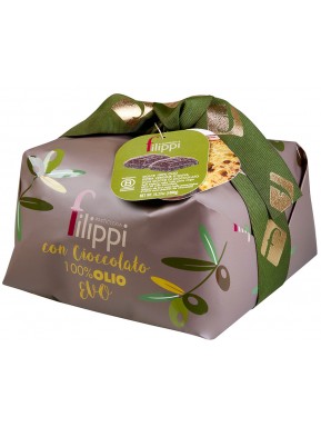 Filippi - Dolce Natalizio con Cioccolato all' Olio d'Oliva - 1000g