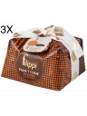 (3 PANETTONI X 1000g) Filippi - Orange & Chocolate 